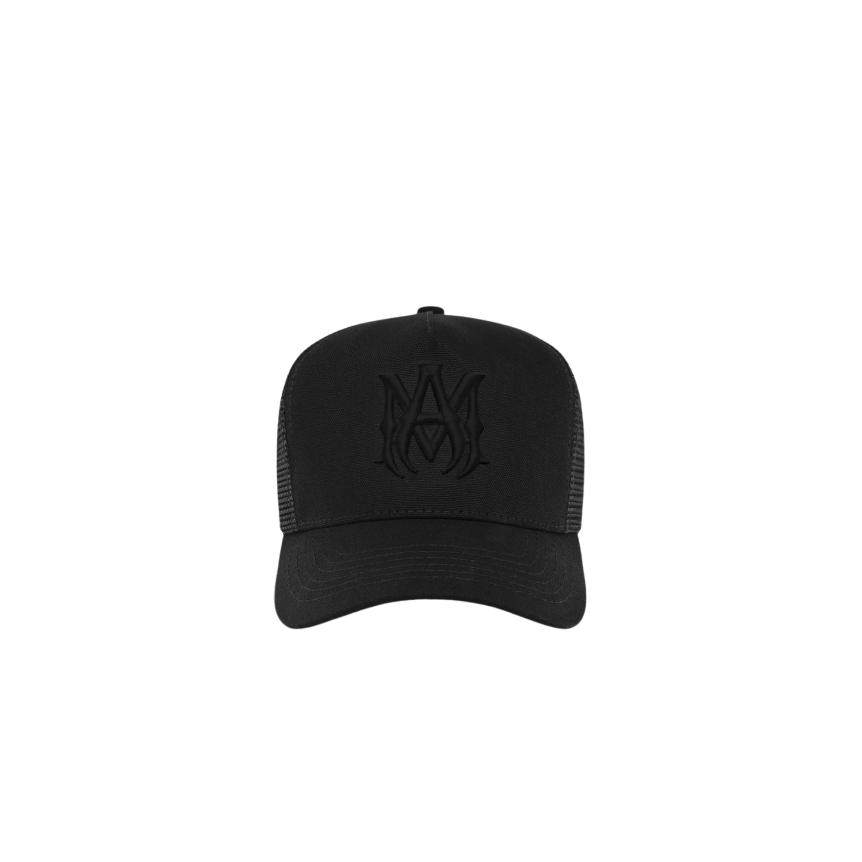 Casquette AMIRI coton noir MA noir filet