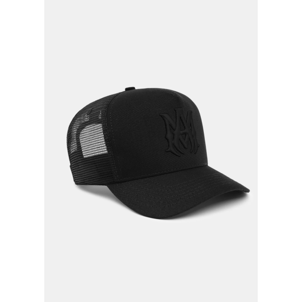 Casquette AMIRI coton noir MA noir filet