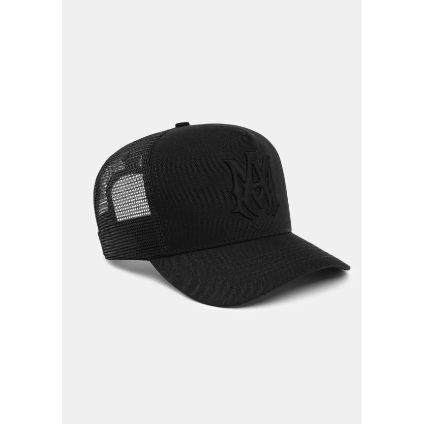 Casquette AMIRI coton noir MA noir filet