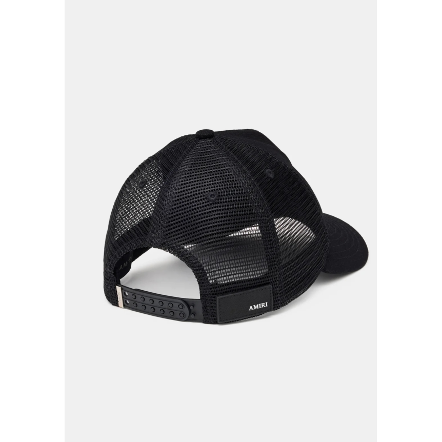 Casquette AMIRI coton noir MA noir filet