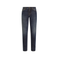 Pantalon Jean skinny denim coton bleu