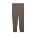 Pantalon ajusté laine vierge pied de poule vert foret