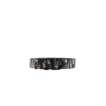 Ceinture 30 Montaigne réversible Cuir veau grainé bleu toile jacquard Dior Oblique
