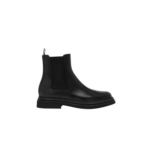 Bottines Boots DOLCE & GABBANA Day Classic cuir veau brossé noir