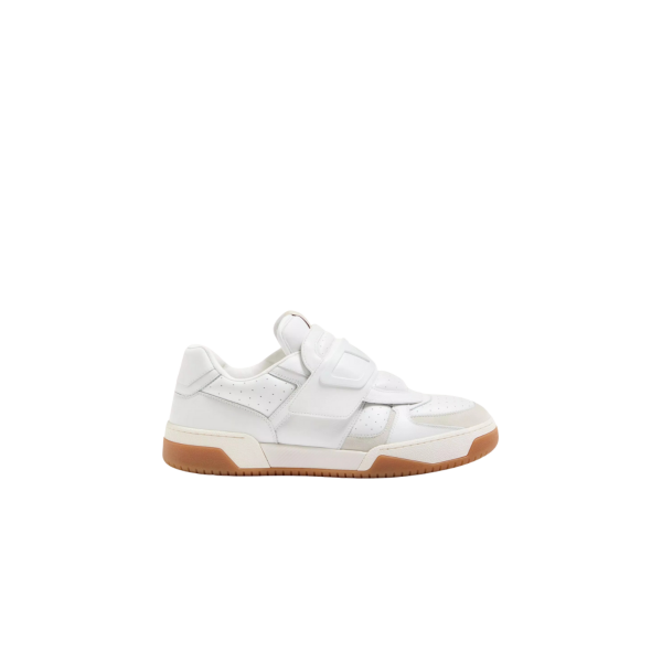 Basket basse VALENTINO Joie de Jouer cuir veau nappa banc bande velcro
