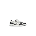 Baskets Sneakers Match cuir blanc noir FF