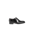 Chaussure à lacets Richelieu cuir patiné noir Essentials