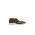 Desert Boots cuir foulonné marron foncé
