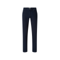 Jeans 5 poches Bard regular slim denim super extensible bleu foncé délavé