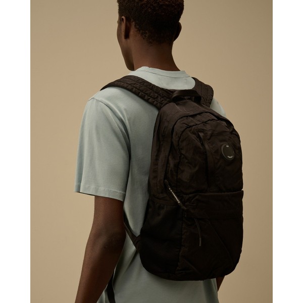 Sac à dos  CP COMPANY Nylon B noir lentille