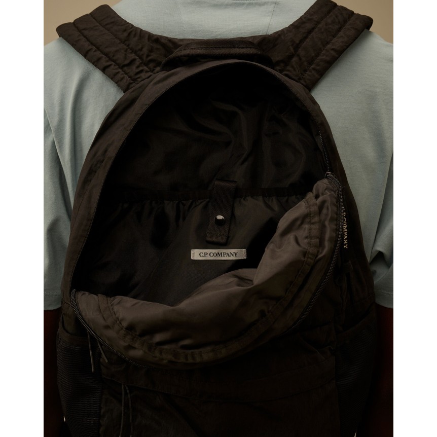 Sac à dos  CP COMPANY Nylon B noir lentille