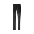 Pantalon slim Bard en velours côtelé de coton gris