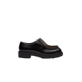 Chaussures à lacets Diapason cuir brossé opaque noir