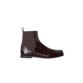 Boots Chelsea Anguille myxine marron brillant