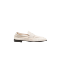 Mocassin Penny daim beige clair