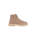 Boots lacets nubuck beige