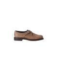 Derbies 2 boucles Monk straps daim marron