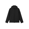 Veste coupe vent à capuche nylon déperlant Shell noir