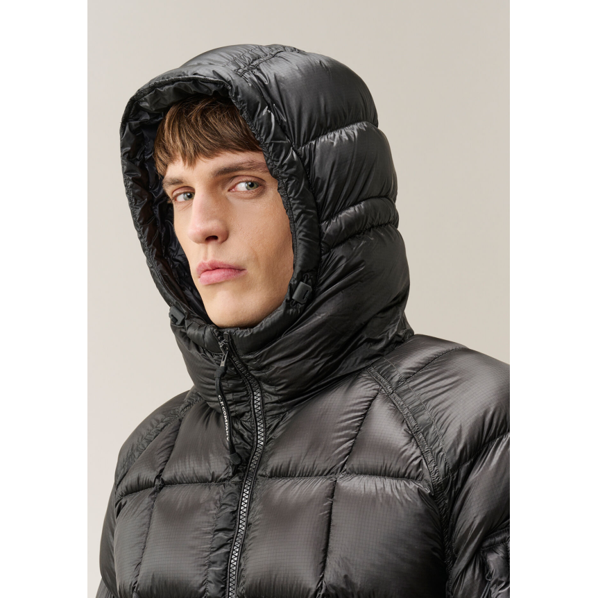 Doudoune DD Shell CP COMPANY micro ripstop en nylon opaque noir