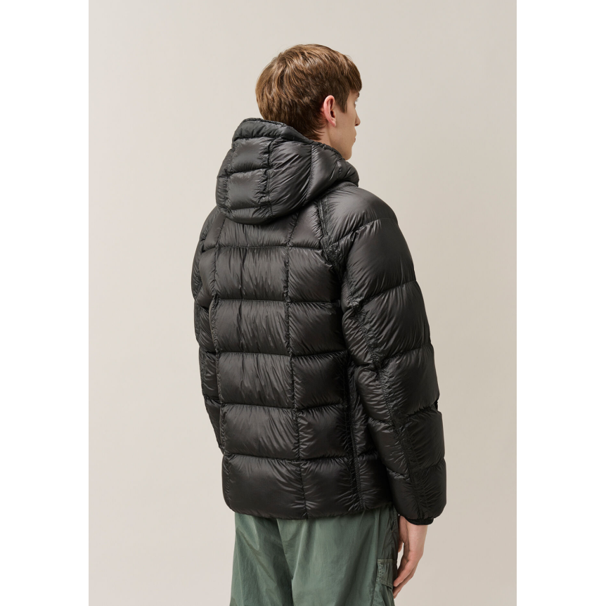 Doudoune DD Shell CP COMPANY micro ripstop en nylon opaque noir