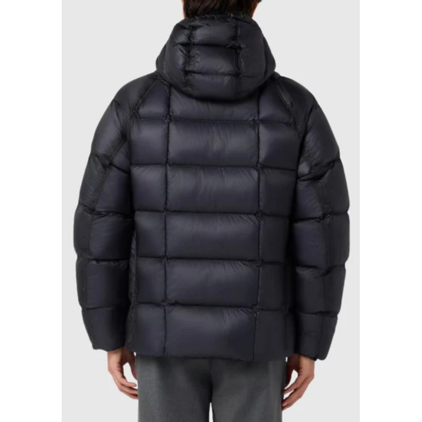 Doudoune CP COMPANY DD Shell micro ripstop en nylon opaque bleu marine