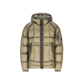 Doudoune DD Shell micro ripstop en nylon opaque marron taupe