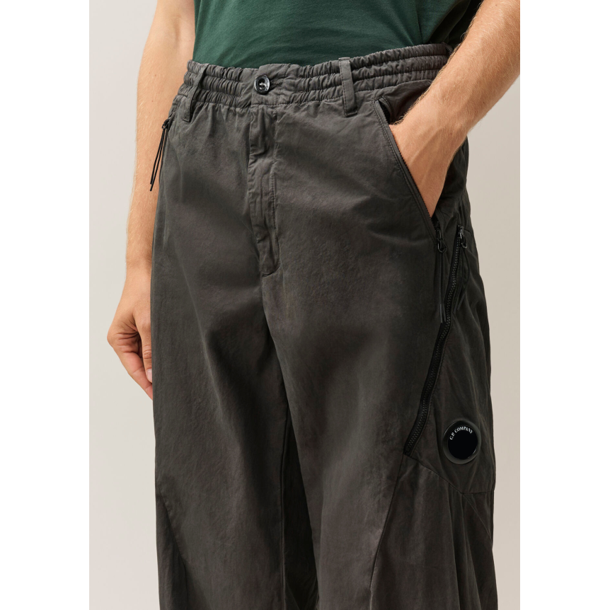 Pantalon Cargo zippé CP COMPANY Micro Reps coton gris anthracite