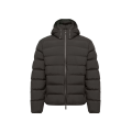 Doudoune courte Arajoki à capuche nylon mat noir