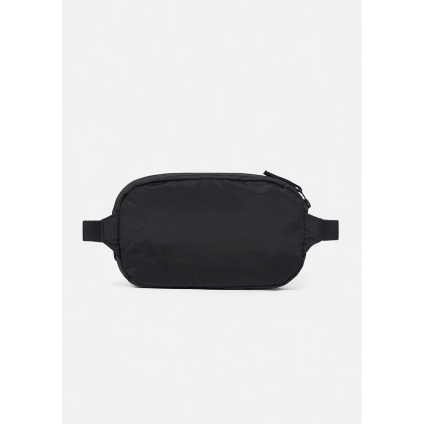 Sac banane STONE ISLAND nylon noir avec poche zippée et patch Compass