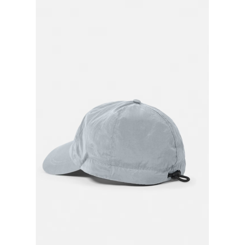 Casquette STONE ISLAND nylon ECONYL® gris cendré broderie logo Compass