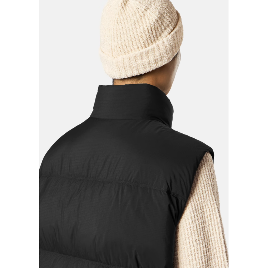 Gilet Doudoune sans manches STONE ISLAND poches zippées nylon Cordura® noir