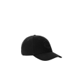 Casquette en coton noir avec logo Compass brodé