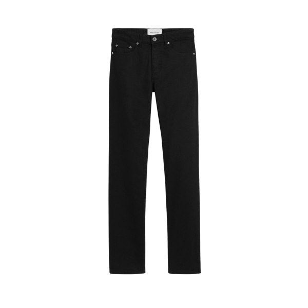 Jean AMI Paris coupe classique en denim brut de coton noir