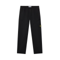 Pantalon technique regular coton stretch noir poche zippée