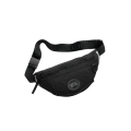 Sac banane nylon noir disque noir