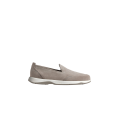 Mocassin Échappée Cuir de veau suedé gris