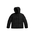 Parka blouson zippé Seymour nylon coton noir