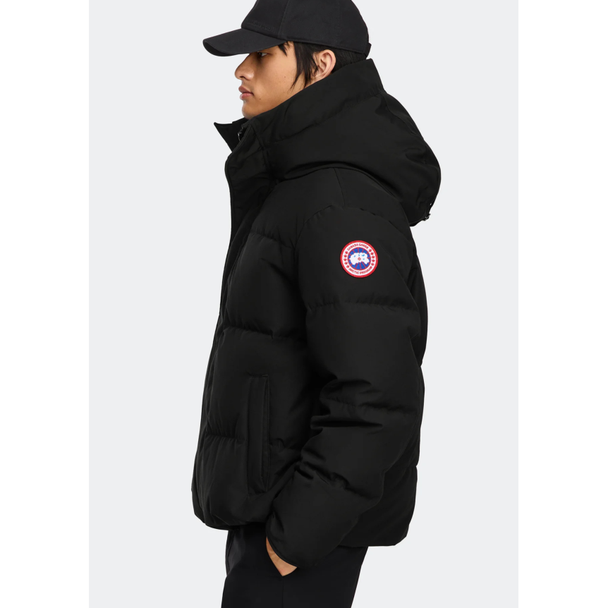 Parka blouson zippé CANADA GOOSE Seymour nylon coton noir