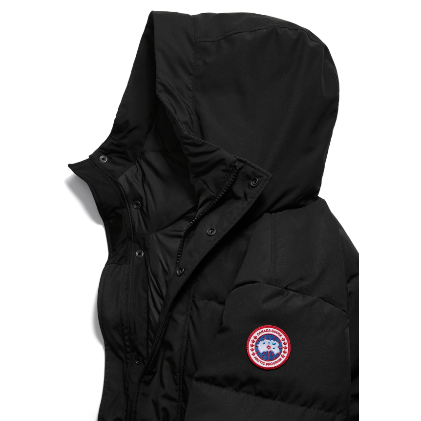 Parka blouson zippé CANADA GOOSE Seymour nylon coton noir