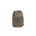 Sac bandoulière banane satin Nylon B brillant kaki poche filet