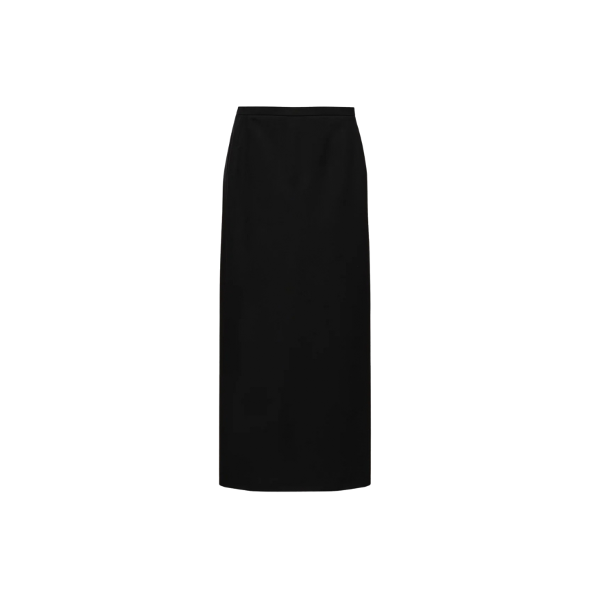 Jupe crayon MAGDA BUTRYM sans couture fendue laine noire