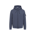 Blouson zippé à capuche SOFT SHELL-R_E.DYE® TECHNOLOGY bleu