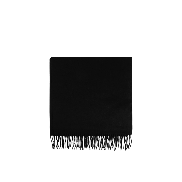 Echarpe TOM FORD en cachemire noir à franges