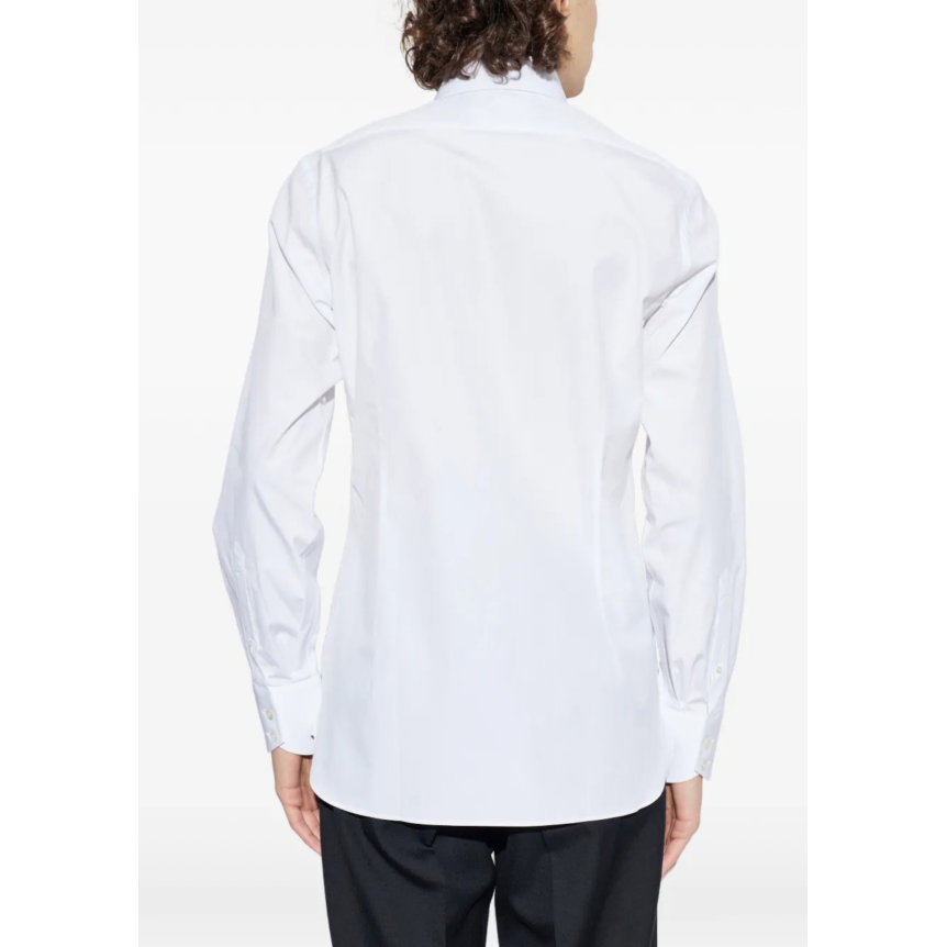 Chemise manche longue TOM FORD coton blanc