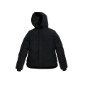 Parka zippée à capuche Mac Millan polyester noir Logo noir