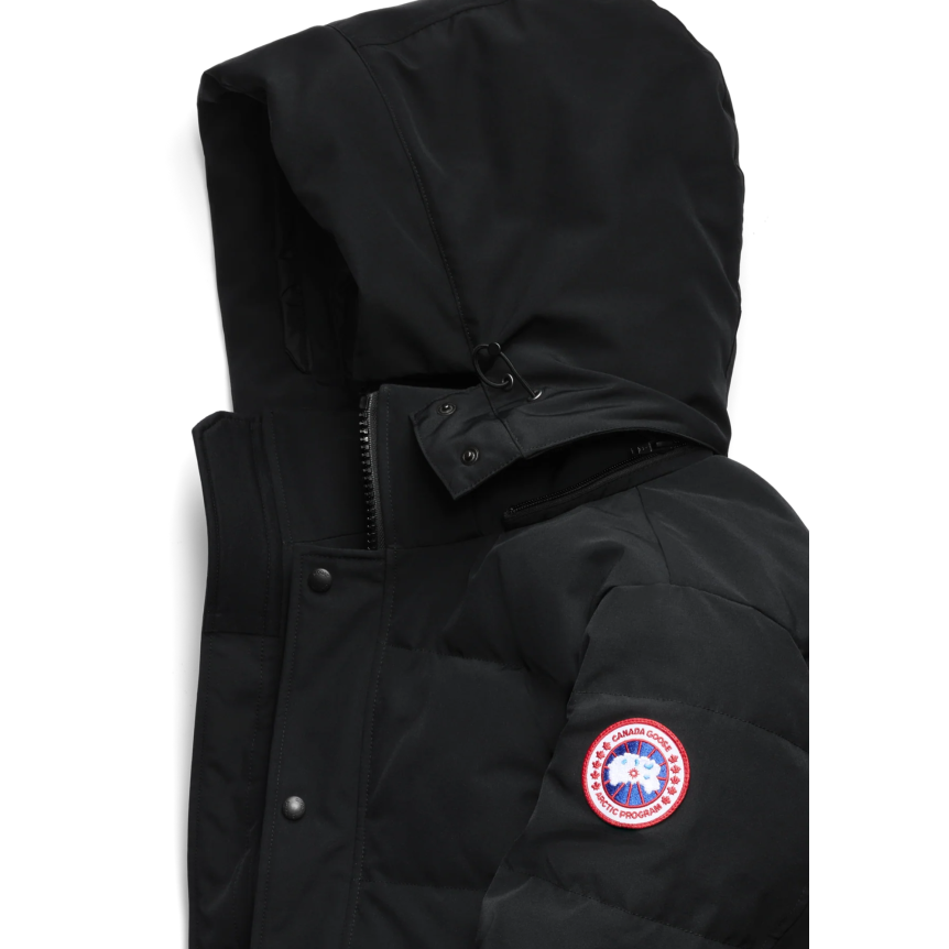 Blouson aviateur CANADA GOOSE Chilliwack bomber polyamide recyclé noir