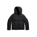 Doudoune zippée Crofton Puffer noir logo noir