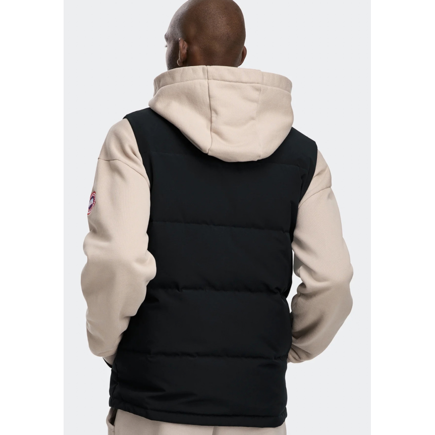 Gilet sans manches CANADA GOOSE Freestyle Legacy polyester recyclé noir logo classique