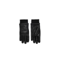 Gant Workman en cuir noir poignet laine