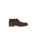 Desert boots à lacets daim marron